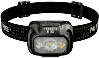 NiteCore NU33 LED Stirnlampe akkubetrieben in Schwarz - Bild 1
