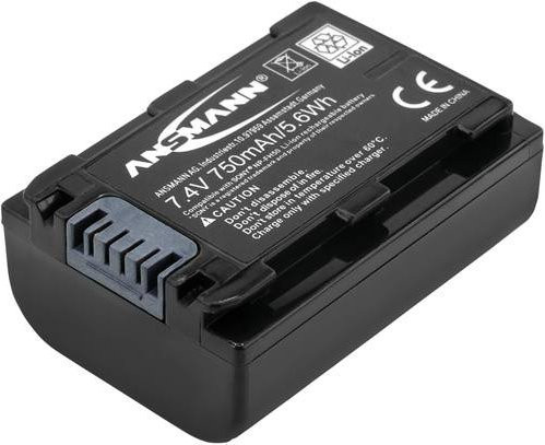 Ansmann A-Son NP FH 50 Kamera-Akku, 7.4V, 750 mAh, Schwarz - Bild 1