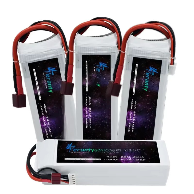 TERFPV LiPo Akku 14,8V 4S 4200mAh mit XT60 Deans T Anschluss für Drohne FPV Flugzeug - Bild 2