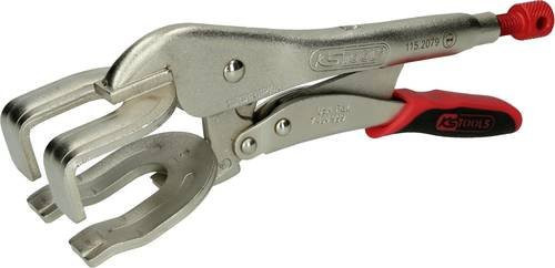KS Tools Schweiß-Gripzange mit Easy-Release aus Chrom-Molybdän, Farbe: Silber, Länge: 260 mm - Bild 1