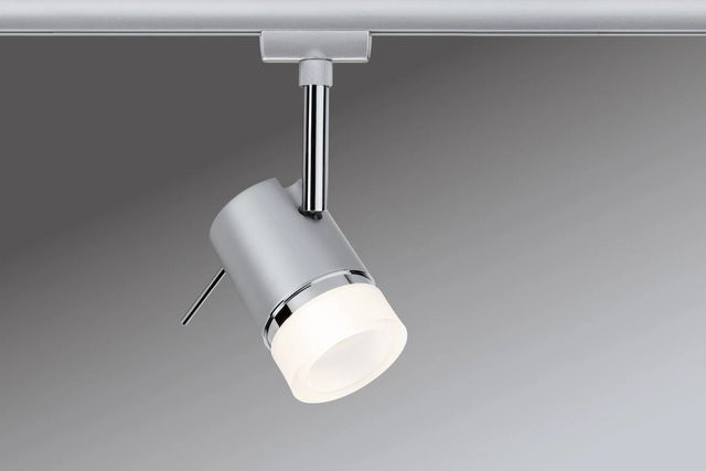 Paulmann URail Pipe Hochvolt-Schienensystem-Leuchte GU10 10W LED in Chrom matt - Bild 1