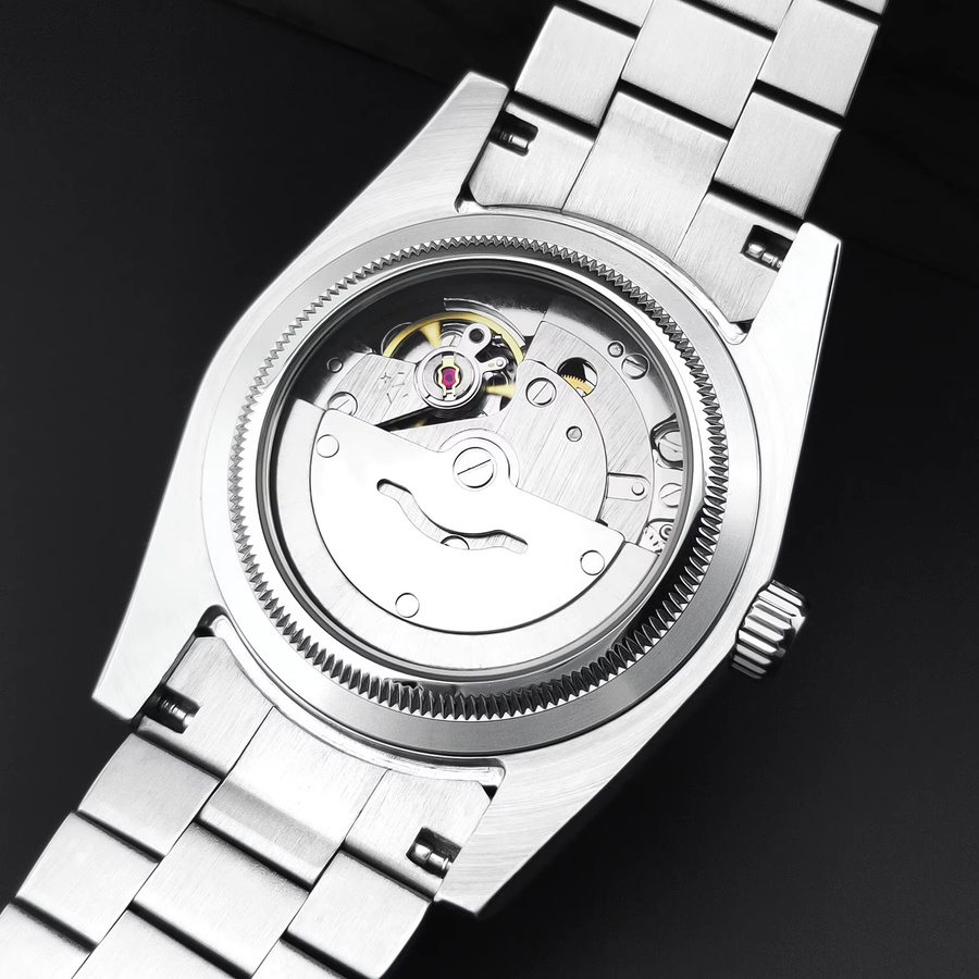 Corgeut Armbanduhr, Automatik, Edelstahl, Schwarz, 39 mm, Herren - Bild 2
