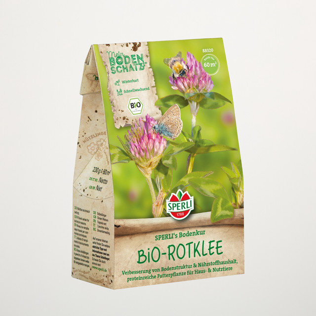 SPERLI's Bodenkur Rotklee Samen BIO 230g - Bild 1