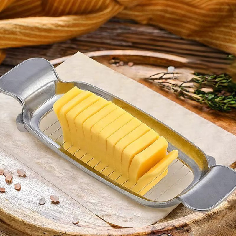 FAIS DU Käseschneider und Butterschneider aus Edelstahl in Silber und Schwarz - Bild 3