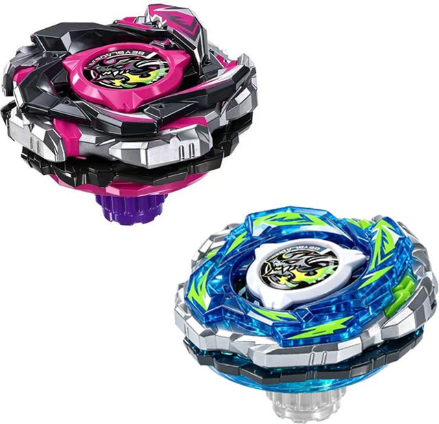 Beyes Gyro X CX-13 Bahamutblitz BK1-50I Drehspielzeug aus Metall in Schwarz und Multicolour als Desktop-Dekoration - Bild 1