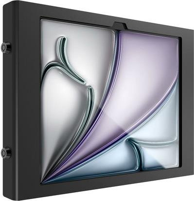 Compulocks Apex Secured Enclosure Wandhalterung für iPad Air M2 & M3 13 Zoll in Schwarz aus hochwertigem Aluminium mit Glasbefestigung und Verriegelung - Bild 1