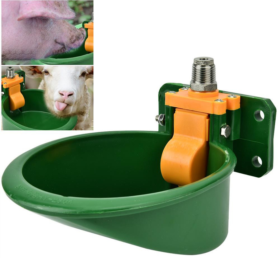 Automatischer Wassernapf für Nutztiere wie Schwein, Schaf, Ziege und Ferkel von mfySpace in Grün - Bild 4