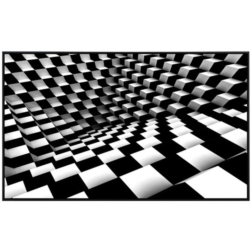 papermoon Infrarotheizung EcoHeat Abstrakte Geometrie in Bunt mit Matt-Effekt, App-Steuerung und Überhitzungsschutz, B/H/T: 120 x 60 x 60 cm - Bild 2