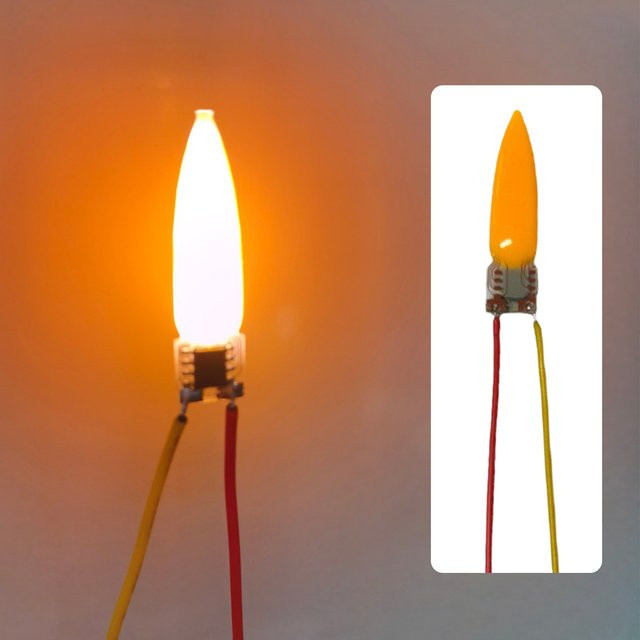 APWIKOGER LED-Blitzkerzen mit Flammeneffekt 2200K für Weihnachts- und Partydekoration - Bild 1