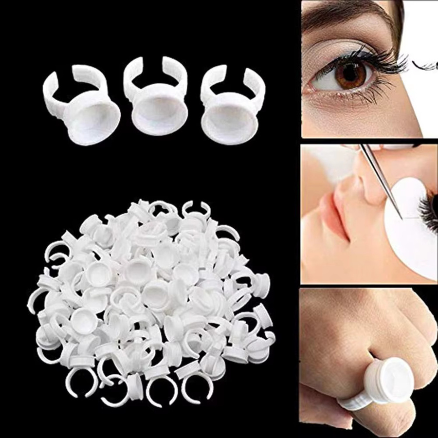 Usiriy Microblading Tattoo Ink Ring Cup Caps, Pigmenthalter - Bild 6
