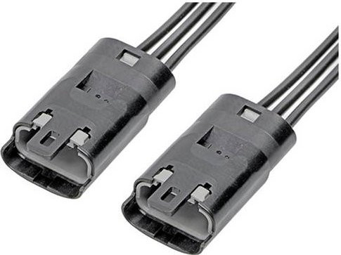 Molex Stiftgehäuse-Kabel 215312-1031 in Schwarz - Bild 1