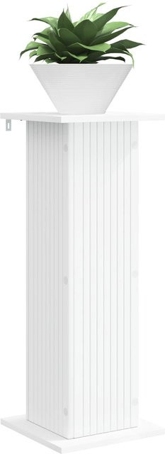 Pflanzenständer VD Home Furnishing Weiß Matt aus Holzwerkstoff B/T/H: 30,5 x 30,0 x 80,5 cm - Bild 1