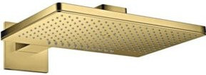 Hansgrohe Axor Kopfbrause Regendusche in Gold, rechteckig, B/B/H: 46,0 x 30,0 cm - Bild 1