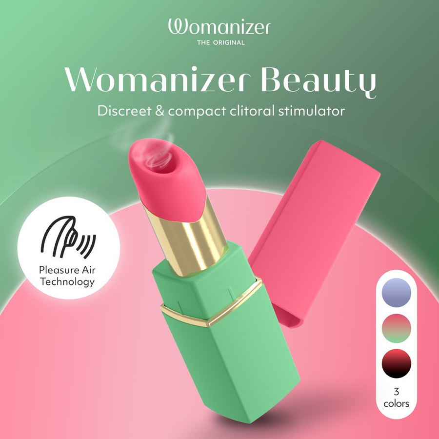 Womanizer Beauty Pulsator im Lipstick-Design, Grün - Bild 4