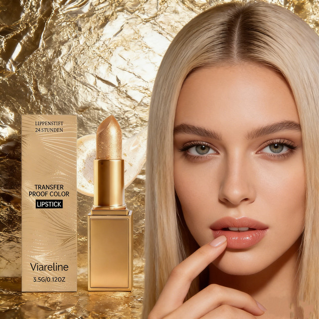 Viareline Farbwechselnder Lippenstift, pflegend für trockene Lippen - Bild 1