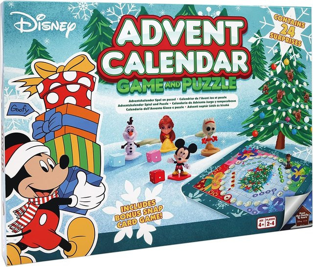 Disney Adventskalender Game & Puzzle Weihnachten Micky Maus Donald Duck - Bild 1