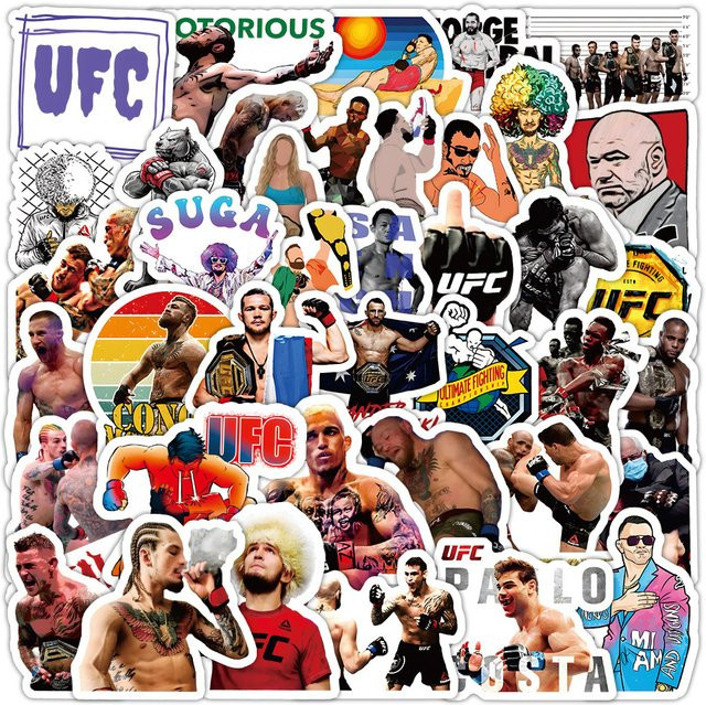 GOGOTU UFC Aufkleber, Sport, Bunt / Mehrfarbig - Bild 1