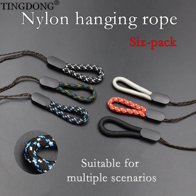TingDong 6-teiliges multifunktionales Fingerarmband und Handring-Hülle mit Aufhängeband in Multicolor - Bild 1