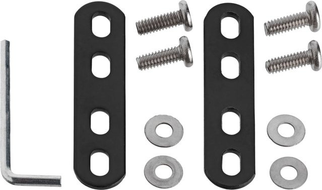 VEGA Reihenverbinder Lika, grau/braun, B/H/L: 4,0 x 4,0 x 6,5 cm, 2er Pack - Bild 1