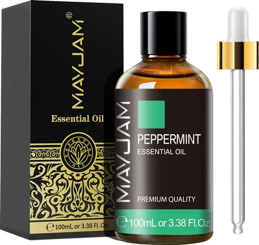 MAYJAM Ätherisches Öl mit Pfefferminz, Jasmin, süßer Orange, Rosmarin, Kurkuma, Zimt und Zitrone, 100 ml - Bild 1