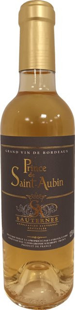 Prince de Saint-Aubin Sauternes AOP Weißwein 2019 0,375 l - Bild 1