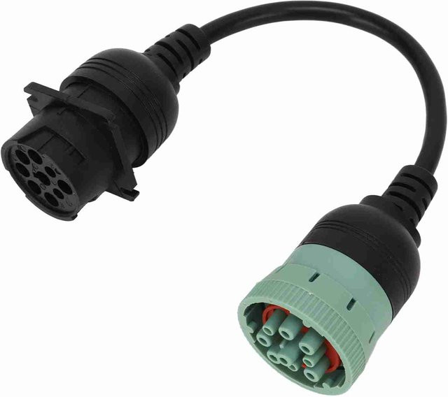 TOMTOP Diagnose Crossover Kabeladapter J1939 CAN3 zu CAN1 Ersatz für Paccar in Grün und Schwarz - Bild 1