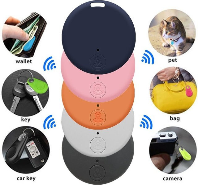 DIXSG Bluetooth Tracker Finder Orange-A für Schlüssel, Taschen und Haustiere zur Verlustprävention für iOS und Android - Bild 1