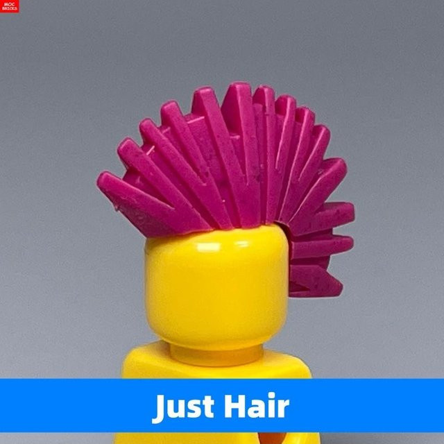 Yiran Toy MOC Bausteine Actionfigur Rock Roll Mohawks Afro 6–12 Jahre - Bild 1