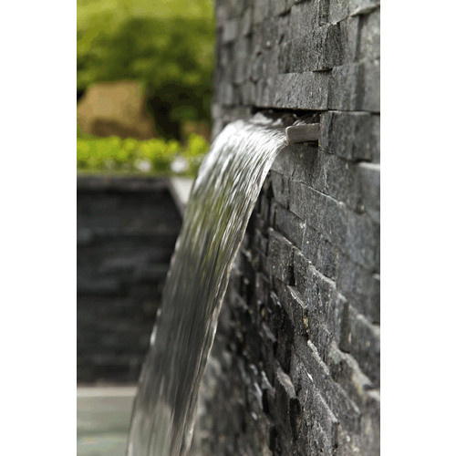 Oase Waterfall 60 Edelstahl Wasserfall, B/H: 60 x 13,5 cm, silberfarben - Bild 4