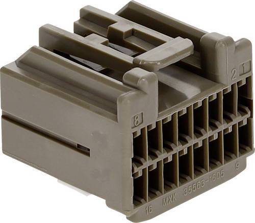 Molex Buchsengehäuse-Kabel 35563-1615 Bulk in Grau - Bild 1