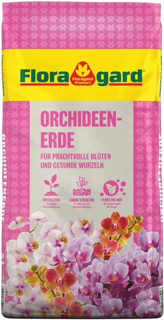 Floragard Orchideenerde grobe Spezialerde für Zimmerpflanzen, 5 l - Bild 1
