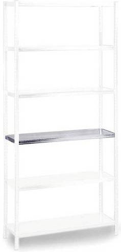 Raaco Fachboden 118835 aus Stahl in Silber, 5 Stück, B/H/T: 88,5 x 3,6 x 31,0 cm - Bild 1