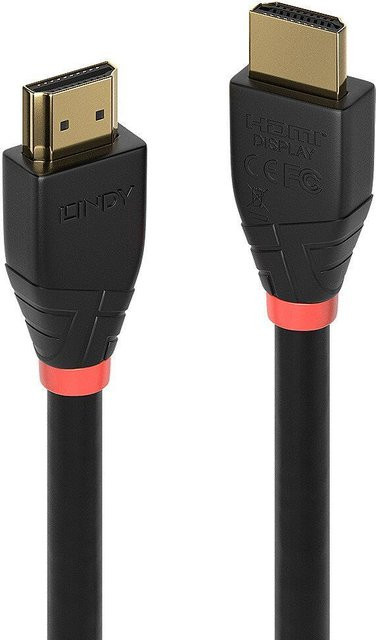 Lindy HDMI-Kabel aktiv 4K 60 Hz Schwarz 7,5 m - Bild 1