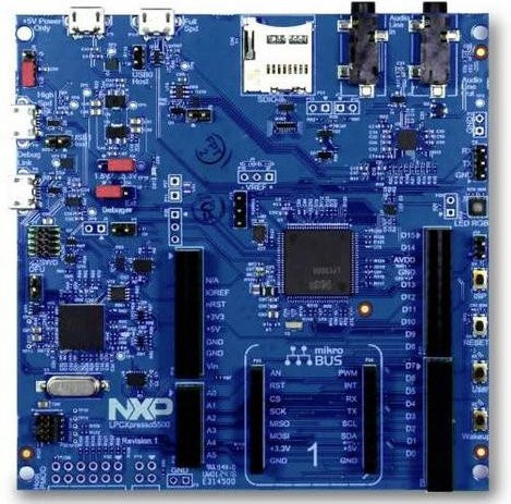 NXP Semiconductors LPC55S69-EVK Entwicklungsboard in Blau - Bild 1