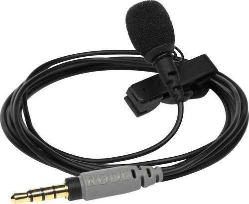 Rode SmartLav+ Lavalier-Mikrofon Schwarz mit 3,5 mm TRRS Anschluss inkl. Windschutz und Klammer - Bild 2