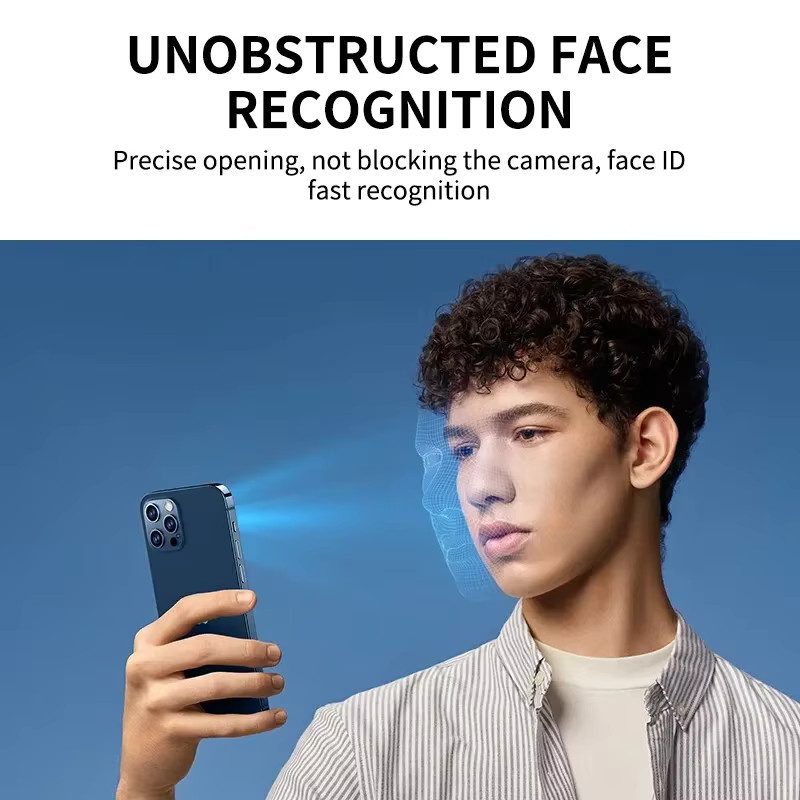 YAYOOYC 3er-Set Anti-Spion Privatsphäre-Schutzglas für iPhone 11 12 13 14 15 16 Pro Max und Plus mit voller Abdeckung - Bild 6