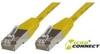 Microconnect SSTP620Y Ethernet LAN Patchkabel Cat6 S/FTP RJ-45 auf RJ-45, Gelb, 20 m - Bild 1