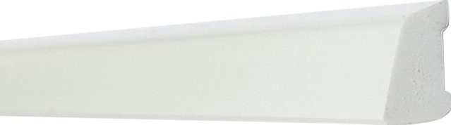 Döllken Profiles Abdeckleiste aus PVC in Weiß, B: 16 mm, H: 10 mm, Länge: 2500 mm - Bild 1