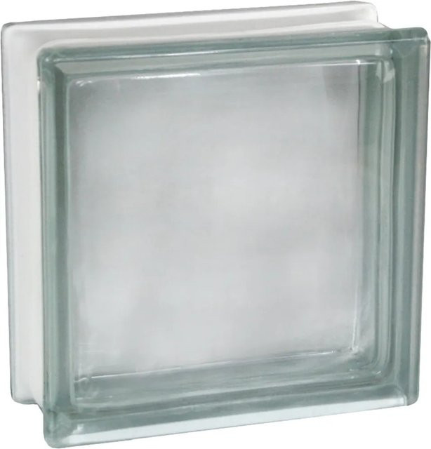 Fuchs Design Glasbaustein transparent B/H/T: 19 x 19 x 8 cm - Bild 1