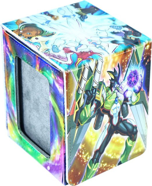 Bandai Yu-Gi-Oh! Neo-Spacian Karten-Aufbewahrungsbox, Leder, Kunststoff - Bild 1