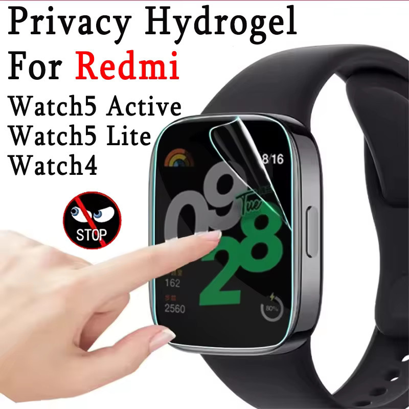 Hydrogel-Schutzfolie für Xiaomi Redmi Watch 4, Watch 5 Lite und Watch 5 Active, transparent - Bild 2
