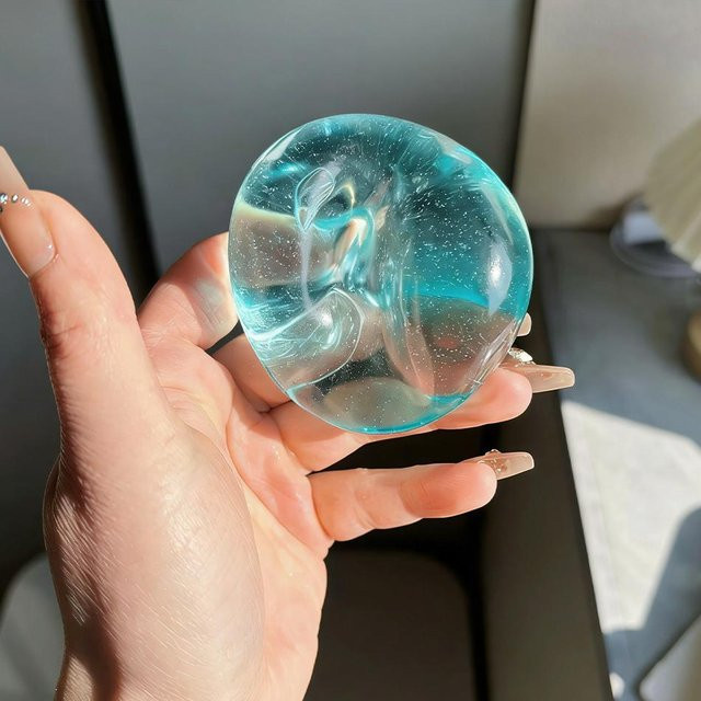 Nee doh Maltose Squishy Spielzeug, 3 Stile, Anti Stress Fidget Spielzeug, Transparente Kugel - Bild 1