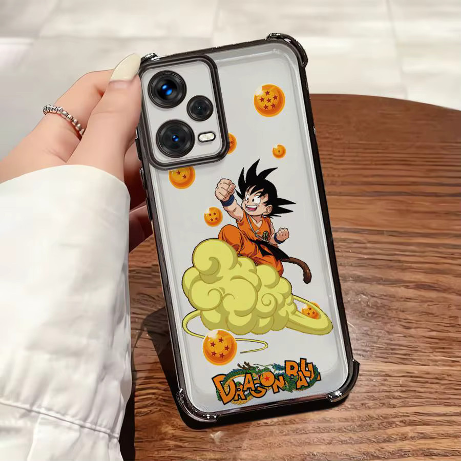 Handyhülle mit Anime Dragon Ball Z Design für Xiaomi Redmi A3 A3X 13C K80 5G 14C A5 K80 Pro, transparent - Bild 3