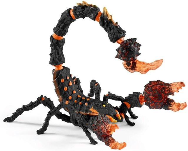 Schleich Eldrador Creatures Lavaskorpion Spielfigur Schwarz Orange - Bild 3