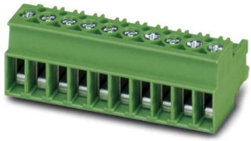 Phoenix Contact Buchsengehäuse-Kabel MC Polzahl Gesamt 5, Rastermaß: 3.81 mm, Farbe: Grün, 50 Stück - Bild 1
