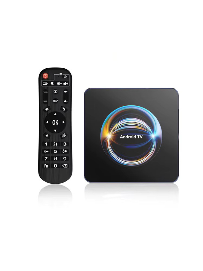 X66 Smart TV Box Android 16.0 Media Streamer mit 256GB ROM, 8K Auflösung, Dual-Band WLAN und Bluetooth 5.4 in Schwarz - Bild 6