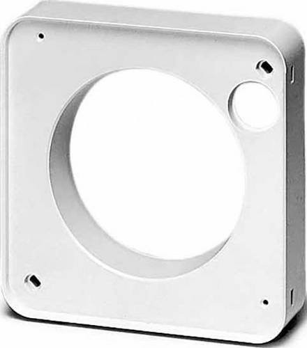 Helios Montageflansch MF 90 für Deckenventilatoren in Weiß - Bild 1