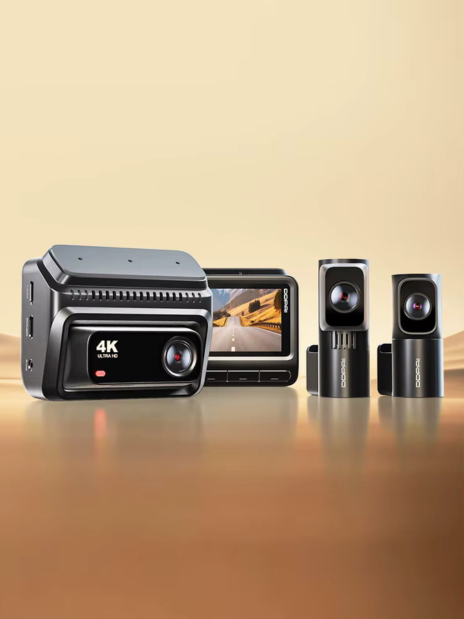 DDPAI Z60T Dashcam 3-Kanal mit 4K UHD, HDR und Nachtsicht, Schwarz, inklusive 24H Parküberwachung und ADAS, DVR Autokamera - Bild 7