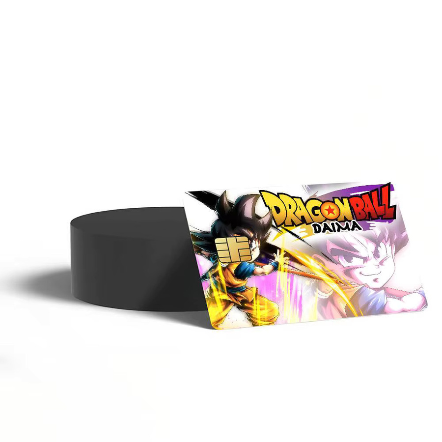 Dragon Ball Son Goku Kakarot Aufkleber Set, 4 Stück wasserfeste Kartenaufkleber in Multicolour, B: 8,6 cm x H: 5,4 cm - Bild 5
