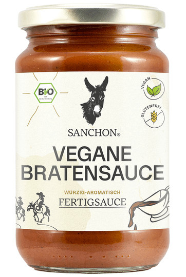 Sanchon Bratensauce vegan Bio 330 g - Bild 1